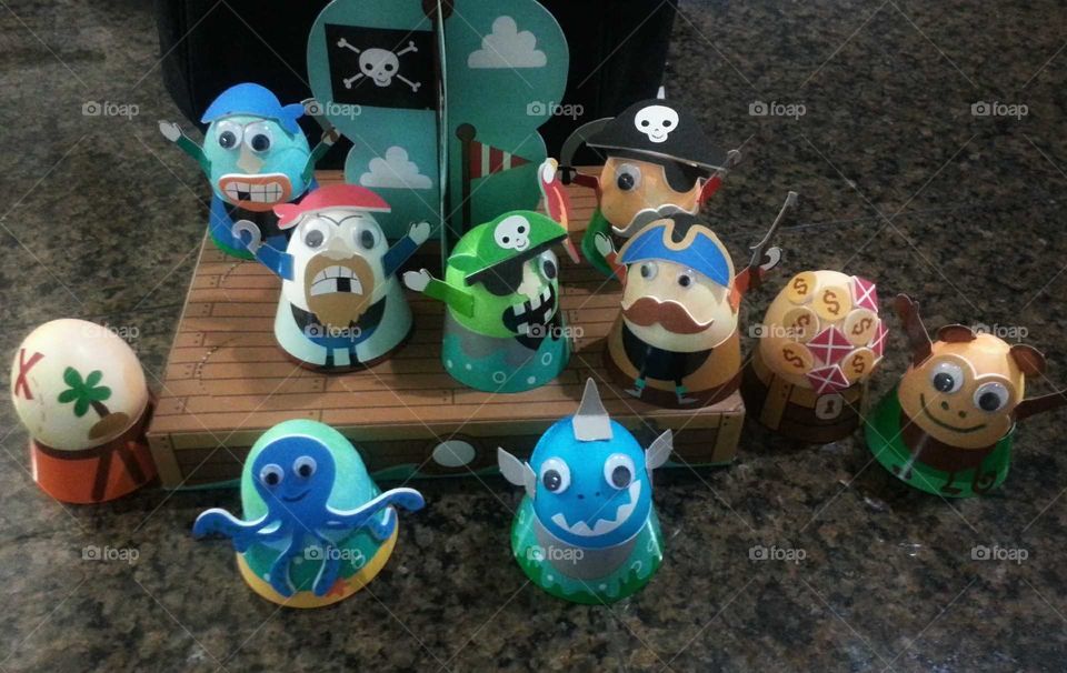 Pirate Easter Eggs