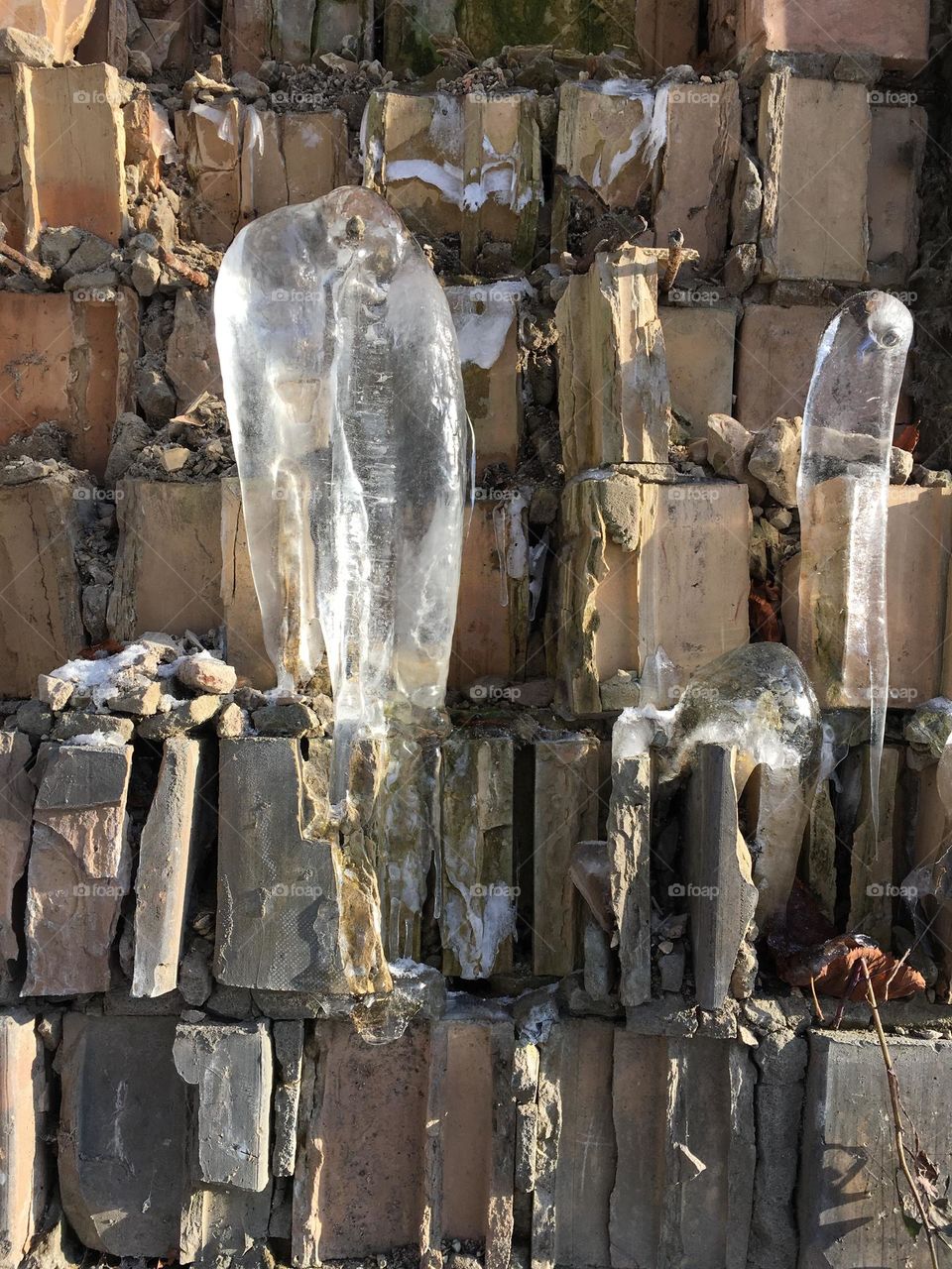 Icicles sculptures