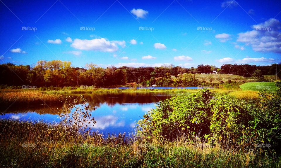 Landscape, Nature, Lake, Reflection, Water