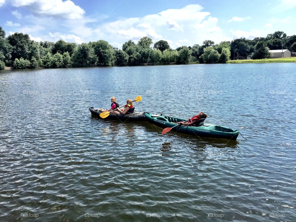Young Kayakers