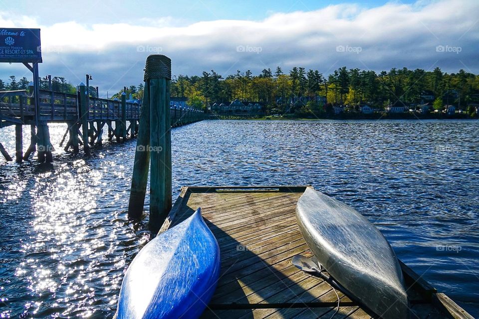 Boats, Sheepscot River, Edgecomb, Maine
