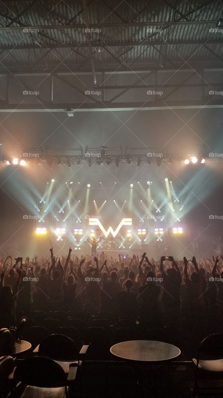 weezer concert Raleigh summer 2018