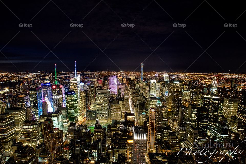 Manhattan-NYC. Manhattan NYC skyline