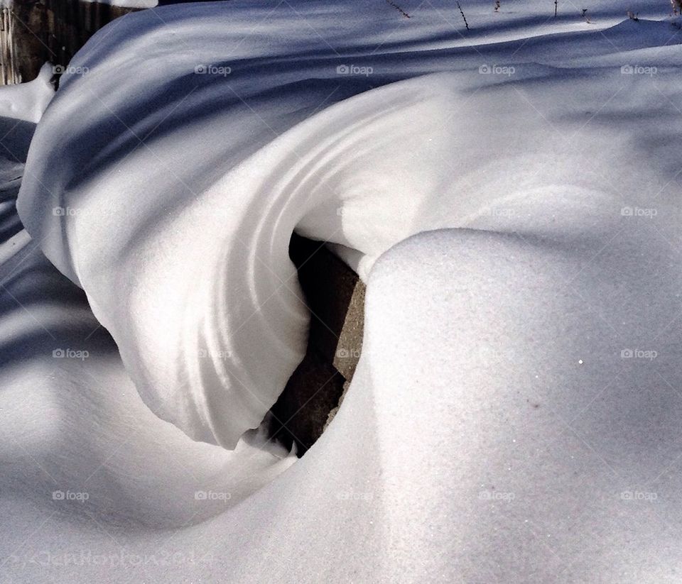Snow drift