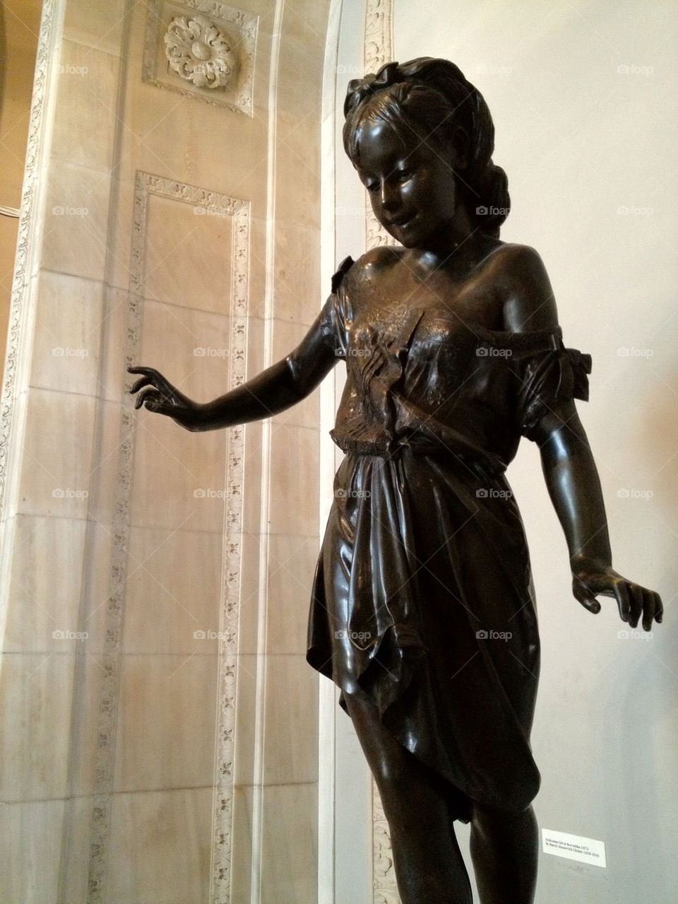 child statue library nyc by jaedelrey