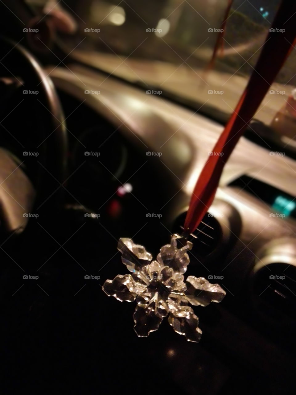 decoration in the car.