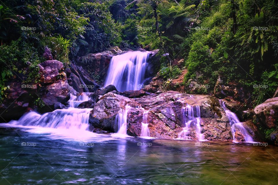 The Hordeng waterfall, Bogor Indonesia