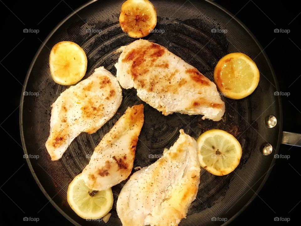 Chicken with Lemons 