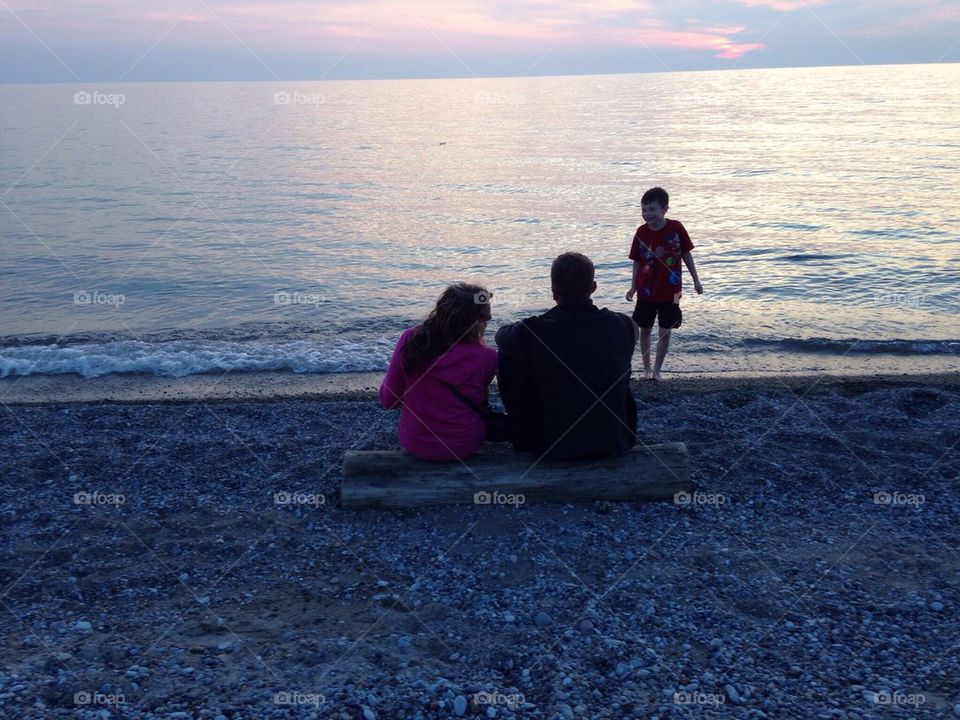 Family Trip to the Beach