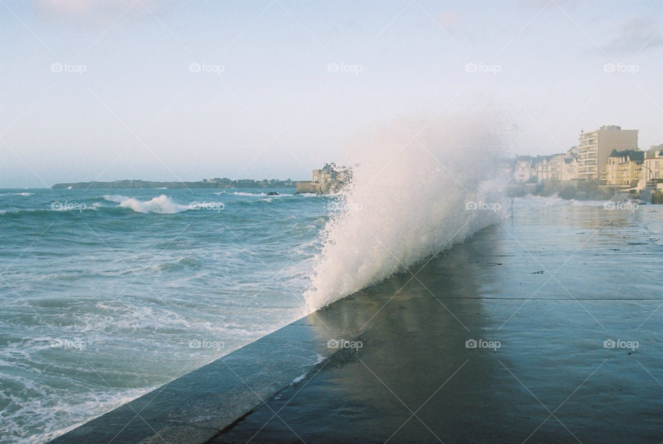 sea waves powerful amazing by izabela.cib