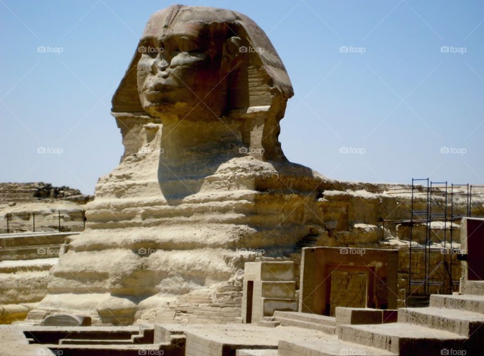 Giza. The Sphinx