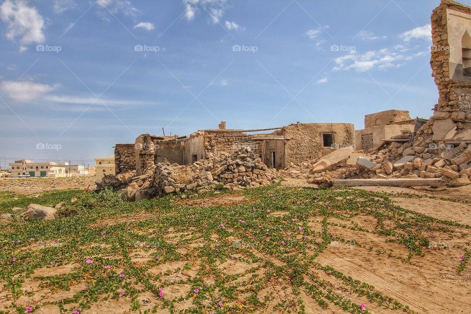 Old village abandoned 