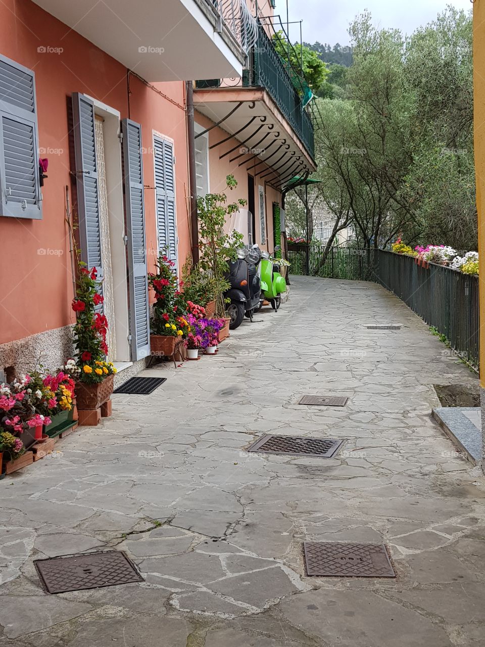 Alley at Setta - Framura, La Spezia, Liguria, Italy.