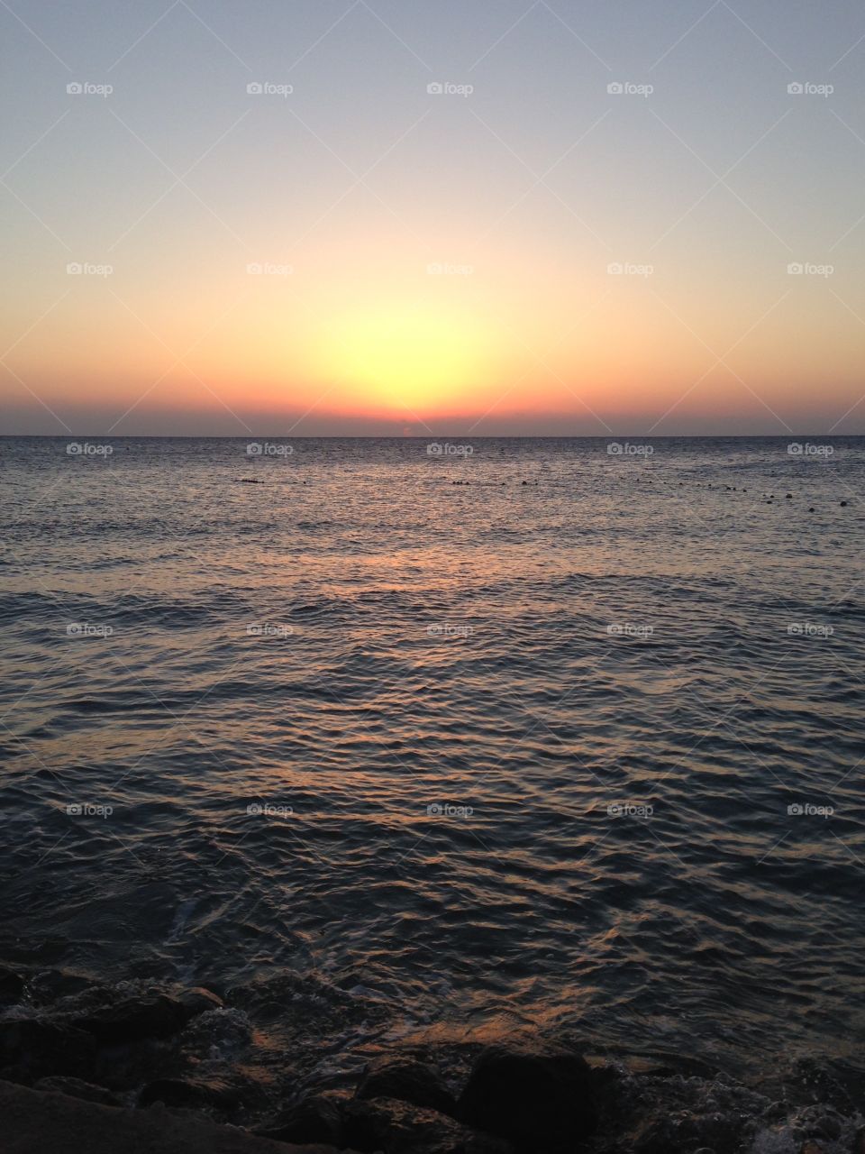 Sea sunrise 
