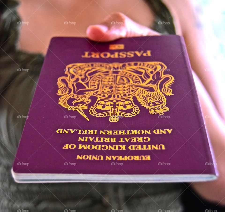 A British passport 