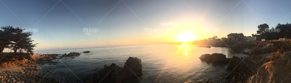 West coast sunrise 