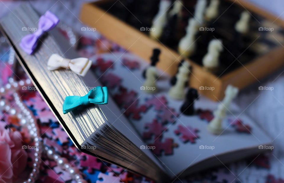 diary chess chessboard game book