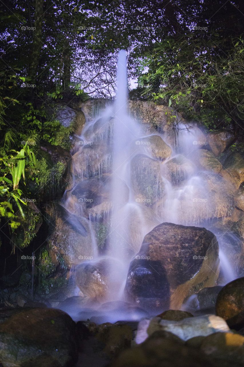 Hot Springs Waterfall 