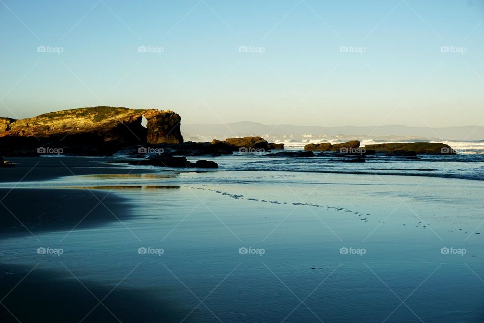 Beach#rocks#sky