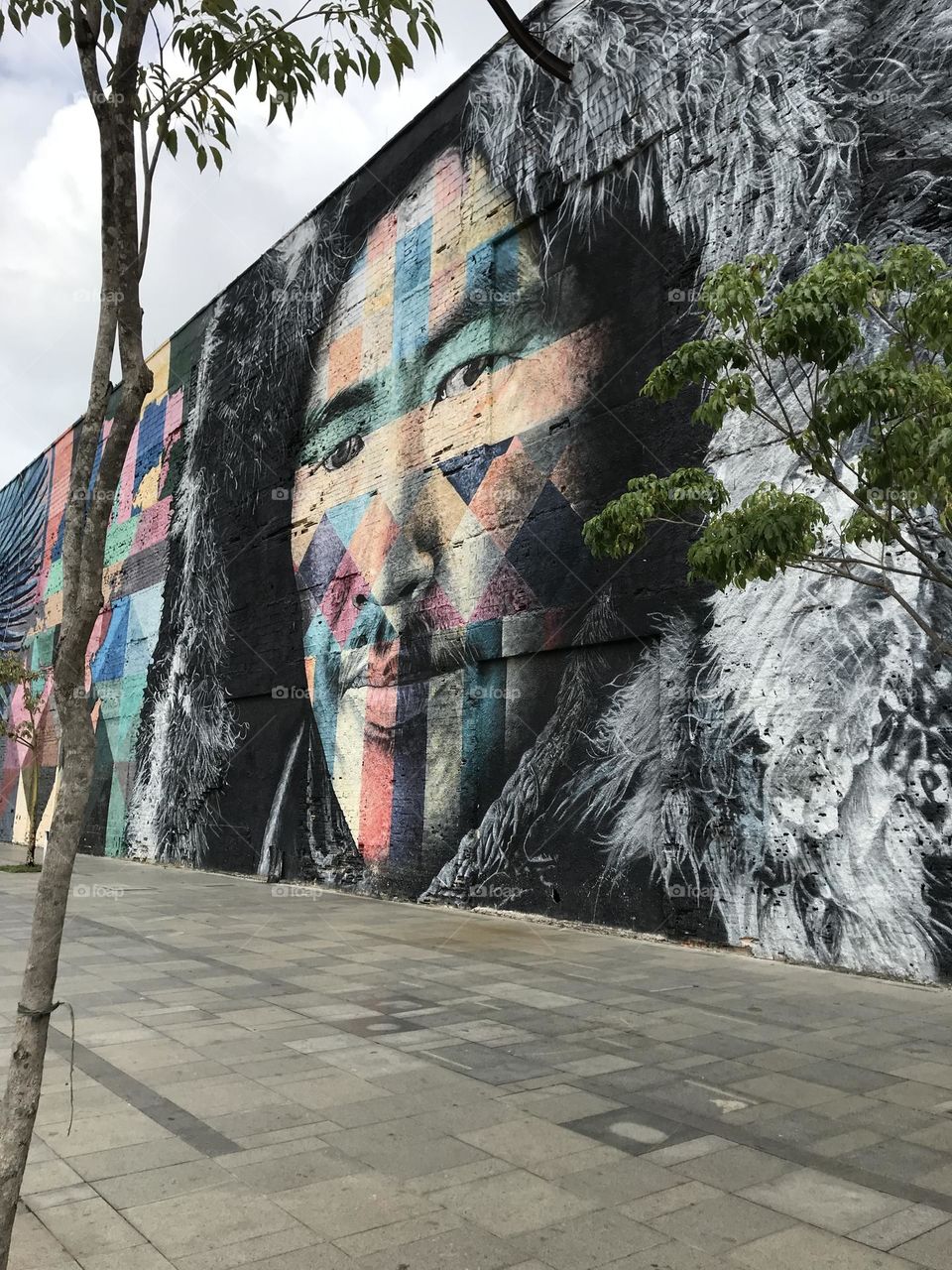 Porto maravilha. Arte urbana. Rio de Janeiro. Brasil 
