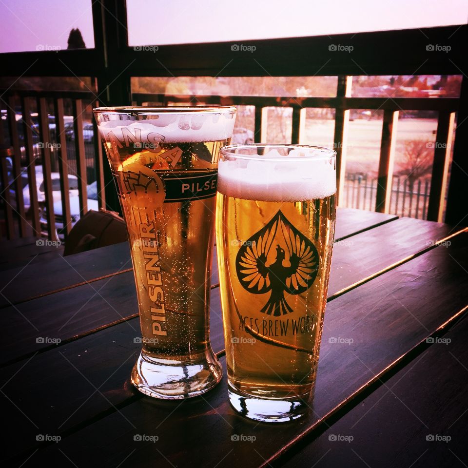 Hands Pilsner and Aces Brew Worx