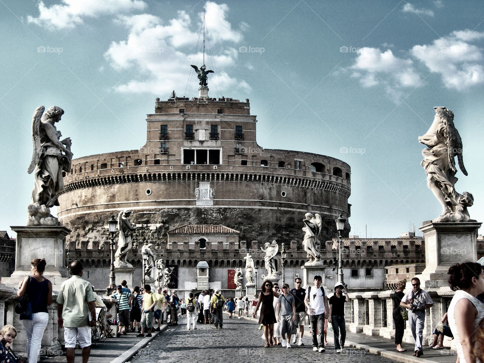 Castillo Sant' Angelo. Castillo Sant' Angelo (Roma - Italy)