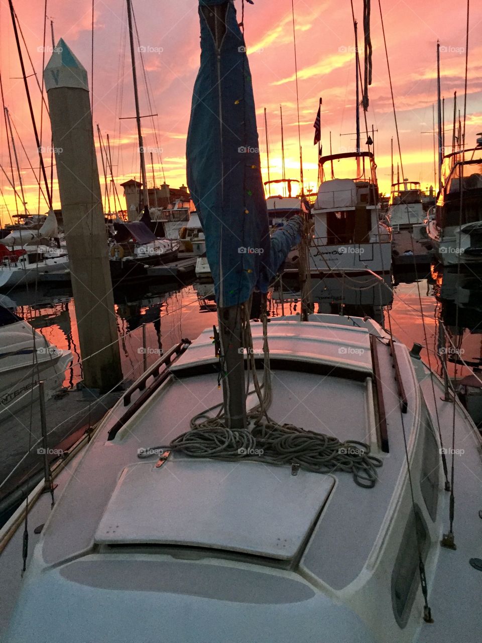 Sunset at the Boat Docks