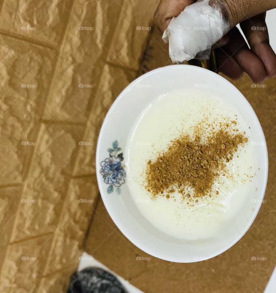 A popular, delicious Sahlab drink with many benefits