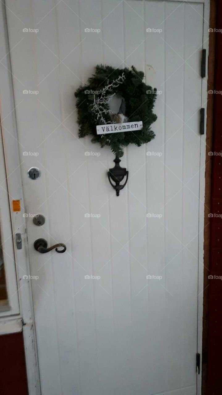 christmas door