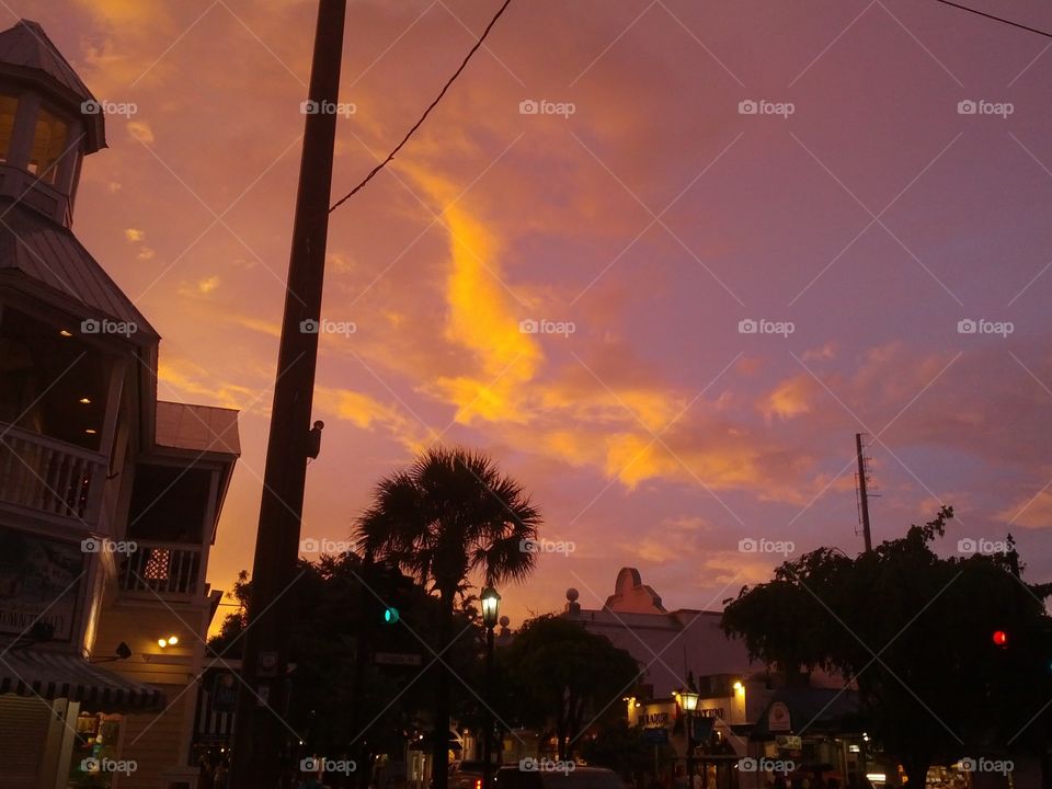 Sunset in Key West