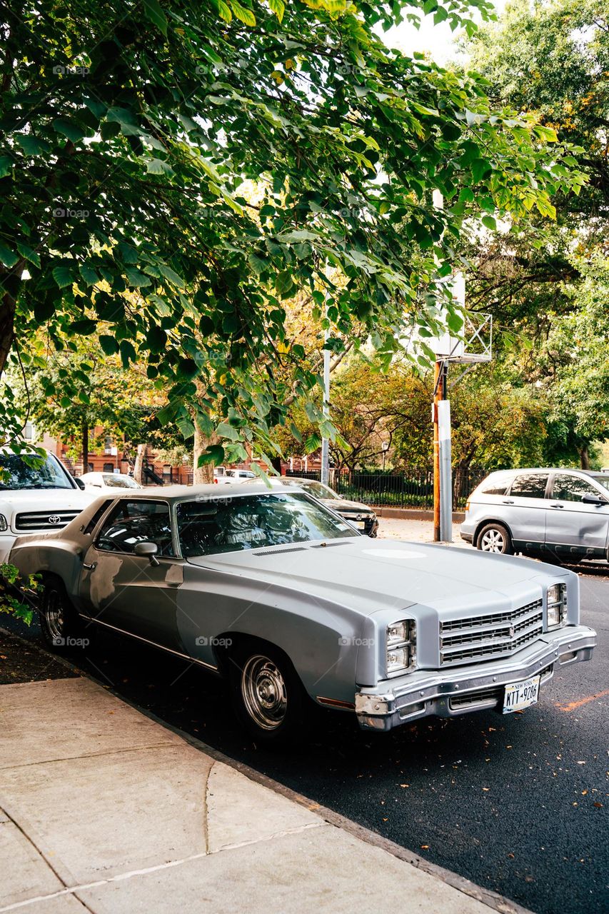 Old car in Brooklyn