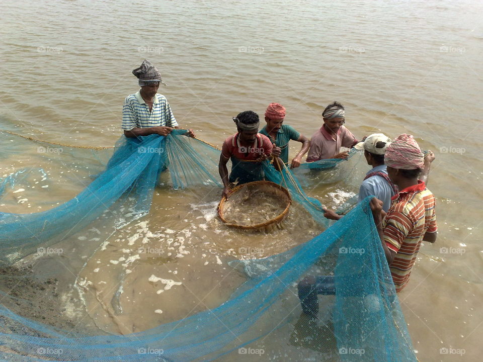 local fisherman of india