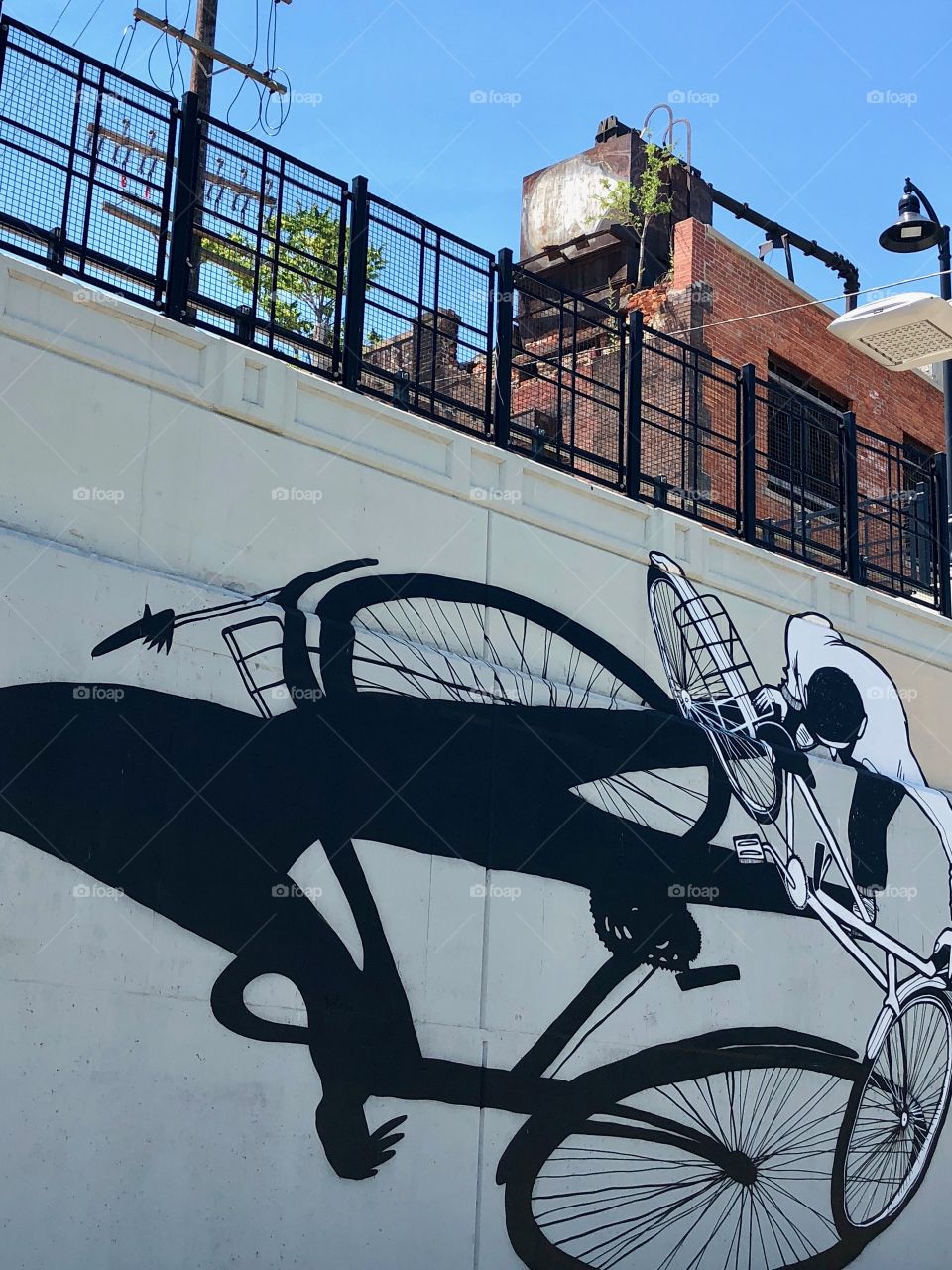 Graffiti in Dequindre cut 