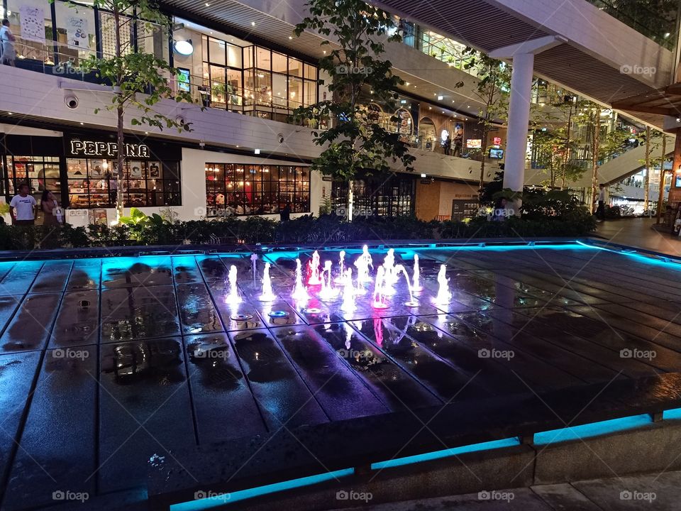 Rainbow Dancing Fountain