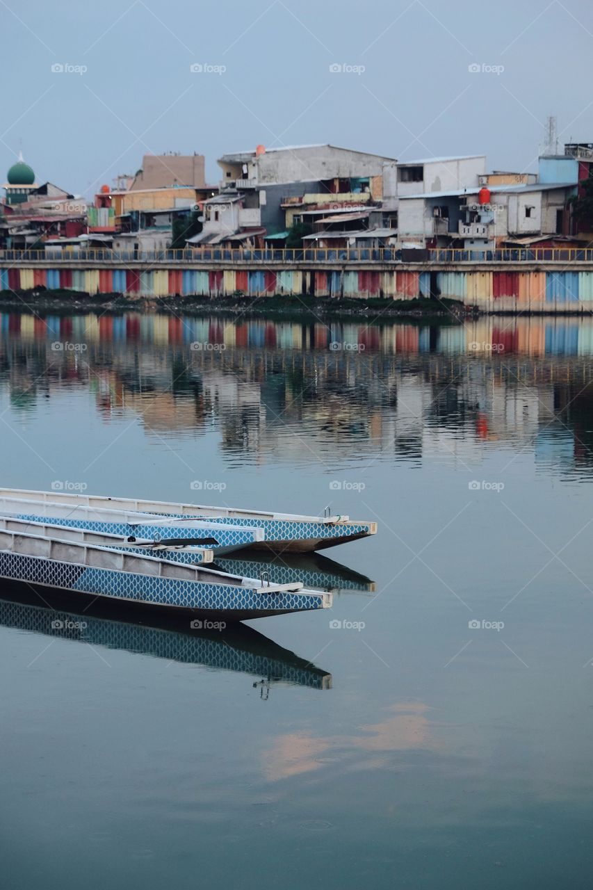 Boat on the river