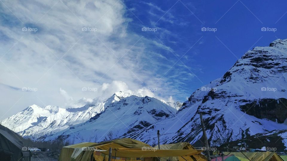 I want to slide from the peak of the mountains..