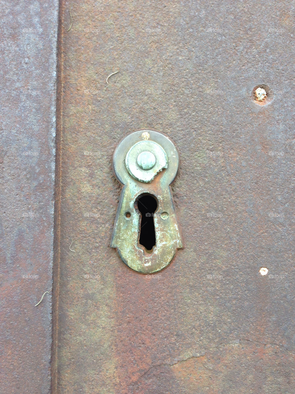 door old lock rusty by sdvaugh
