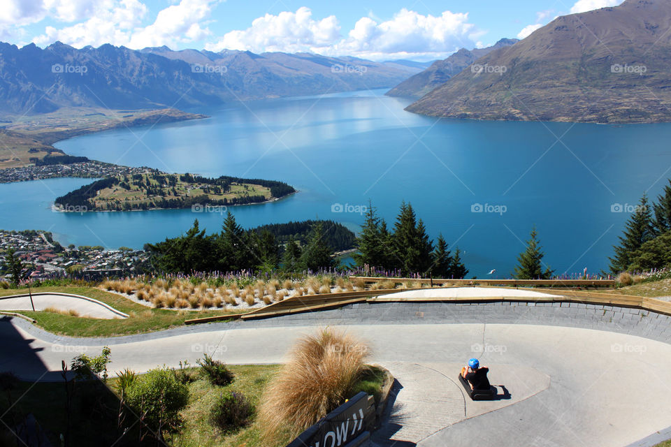 Luge with a view