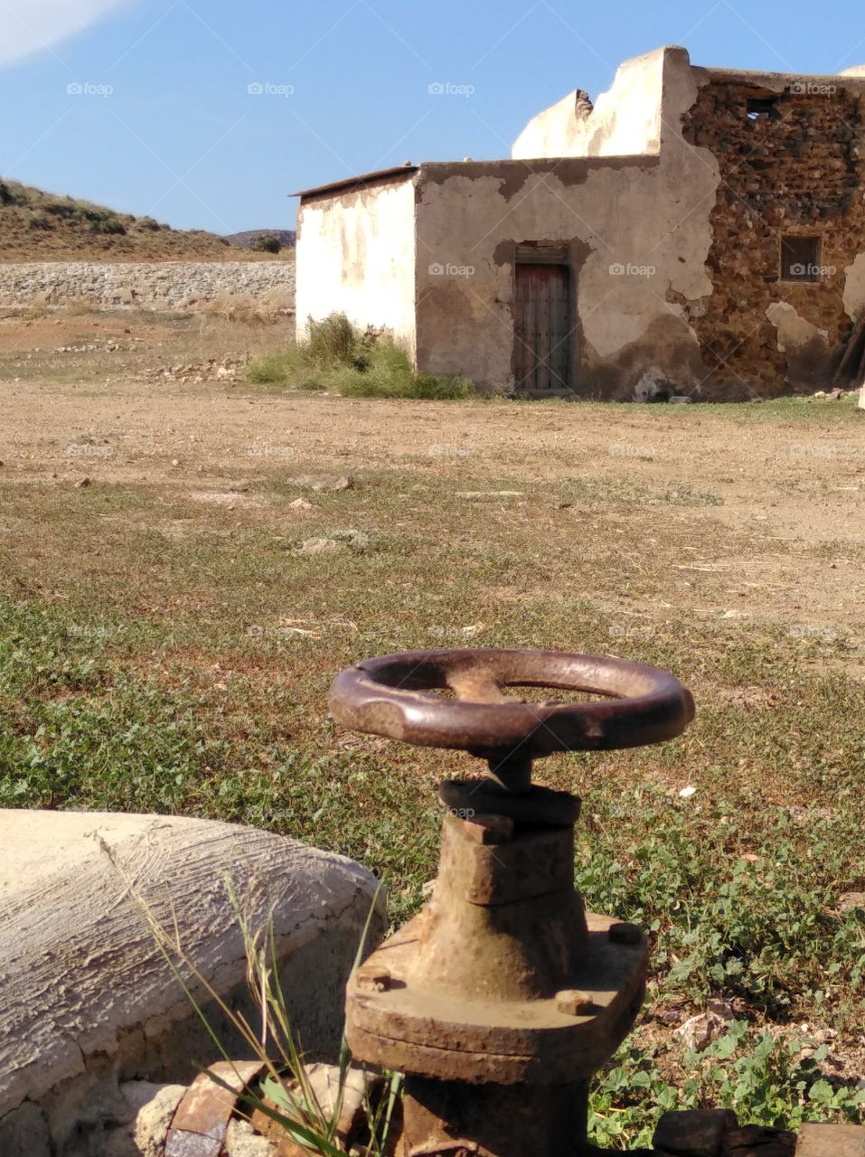 Andalusien, WasserPumpe, Farm
