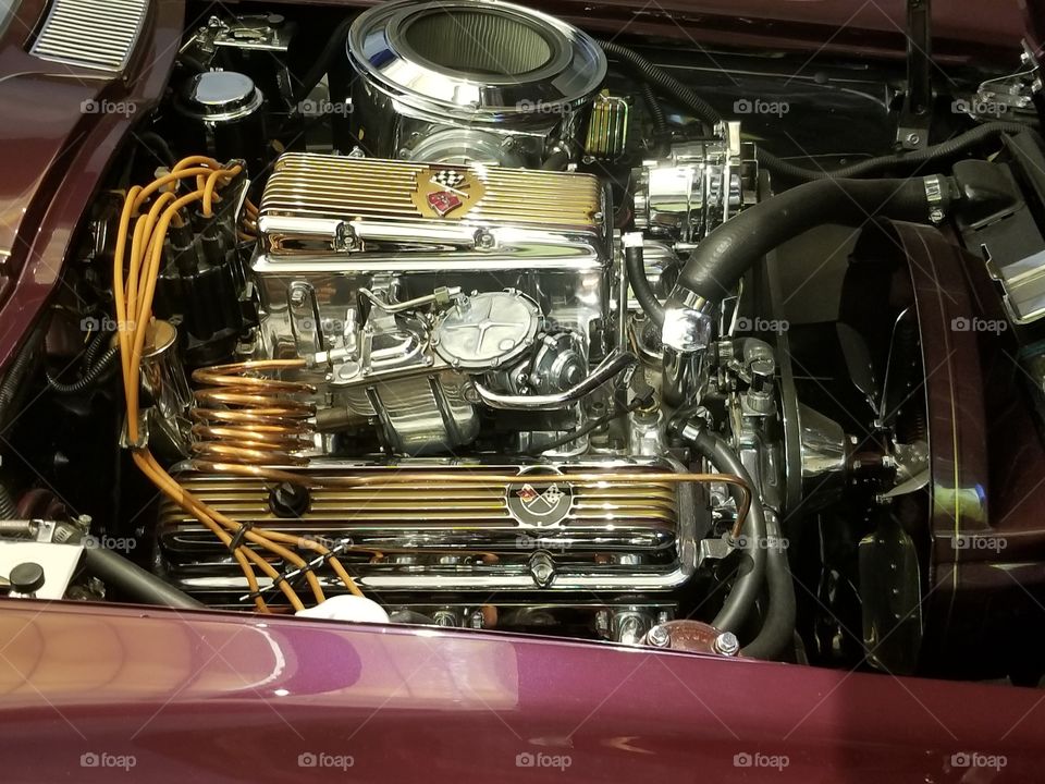 Fuelie Corvette Engine