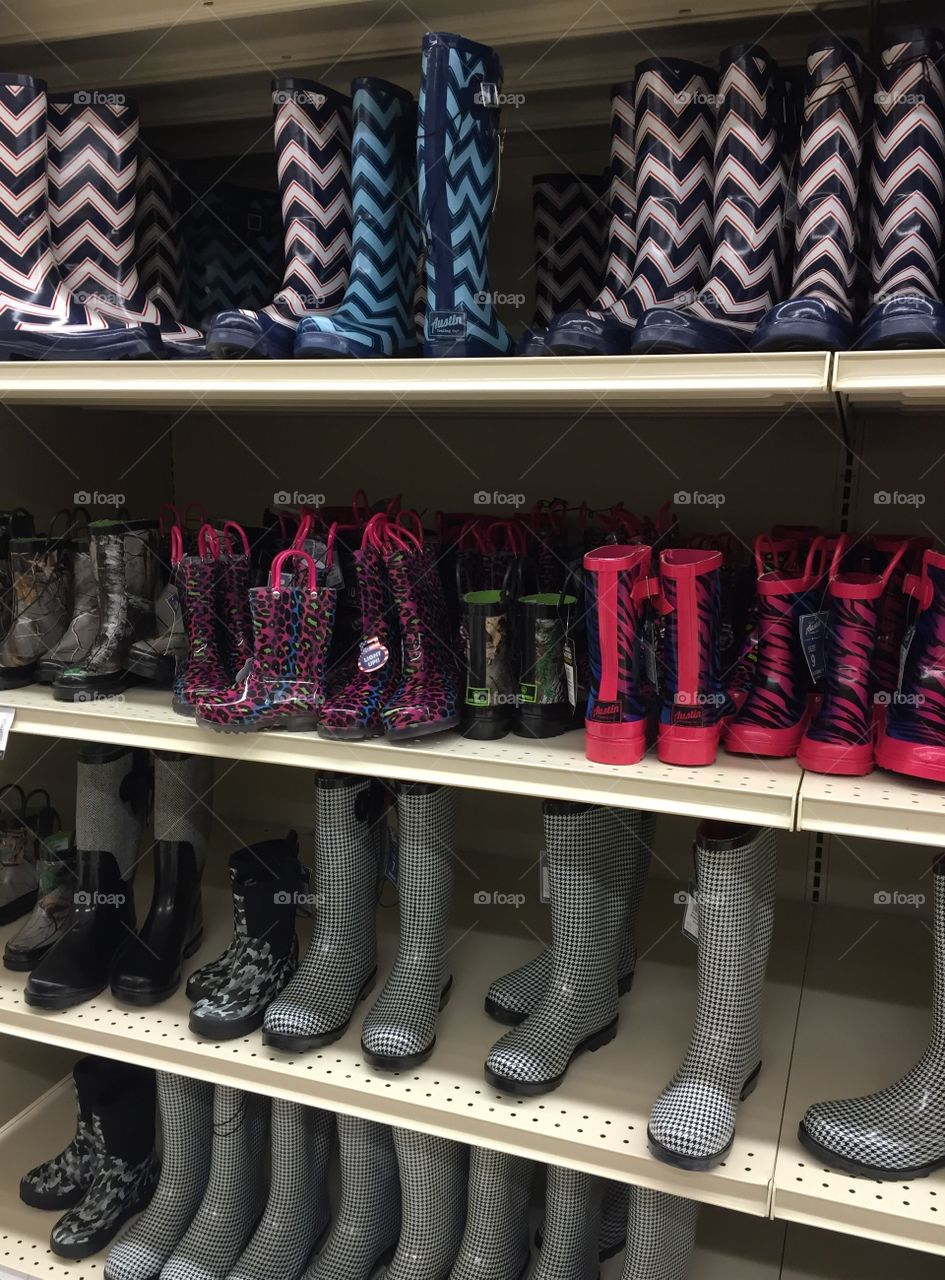 Rain boots 