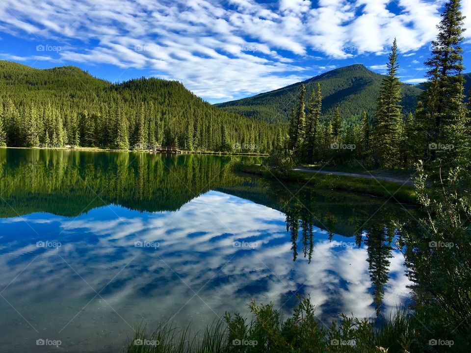 Those clouds at Forget-me-not Pond