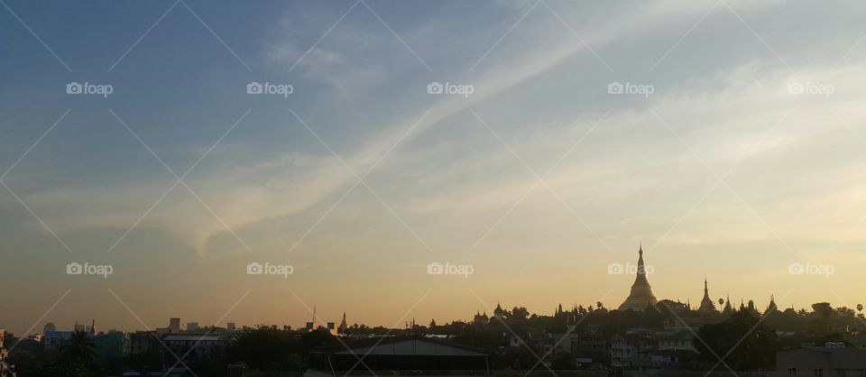 Yangon Sunset