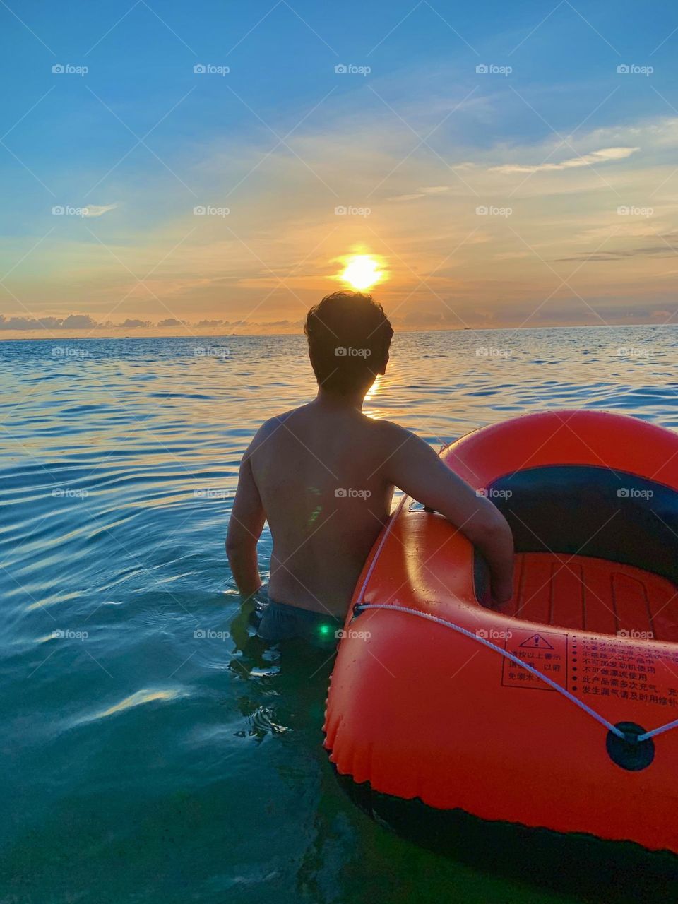 Summer Swim in the Sea 