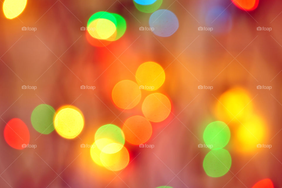 Bokeh lights, blurred lights, beautiful background