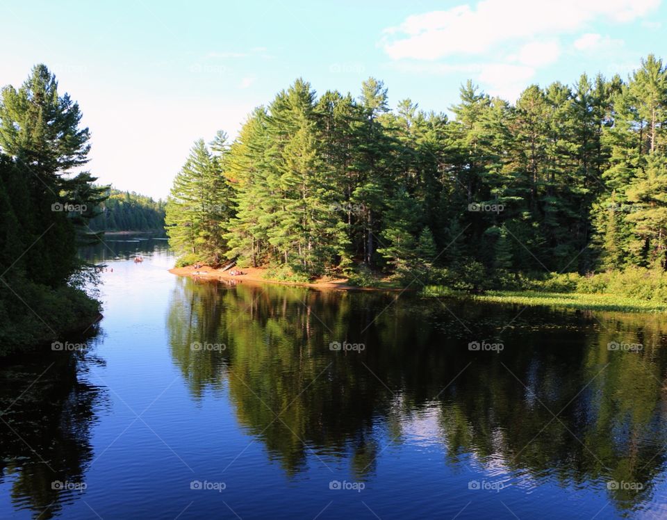 Lake, Water, Reflection, No Person, Nature
