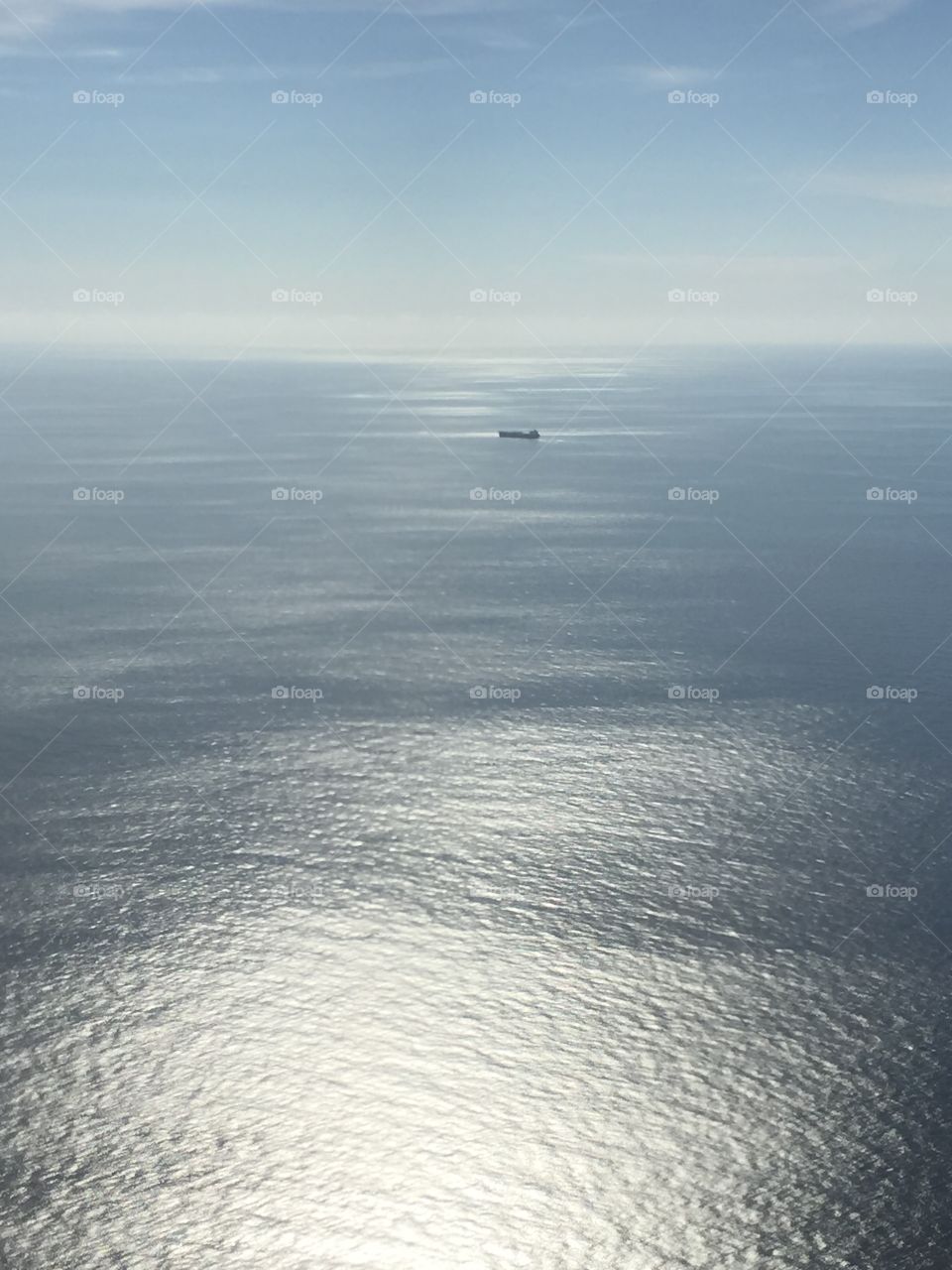 Gulf of Mexico from a helicopter 