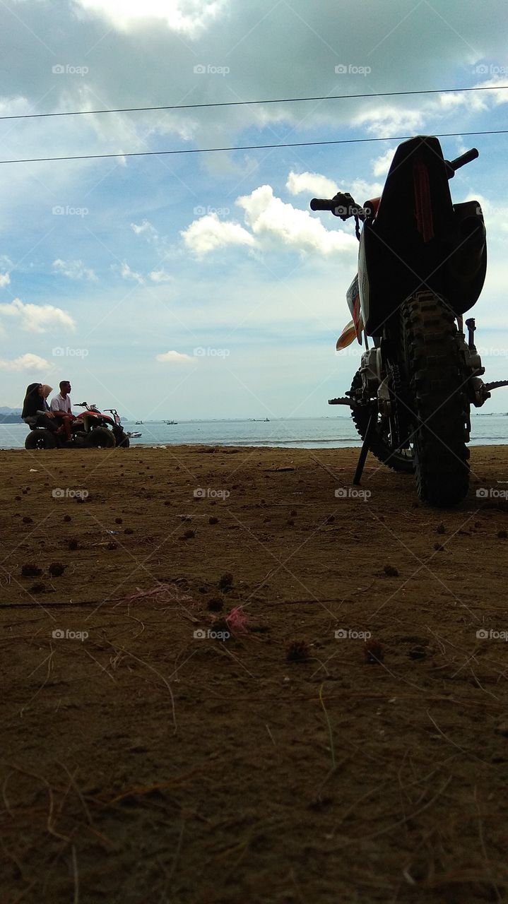 Gemah Beach, Tulungagung, East Java, Indonesia.
