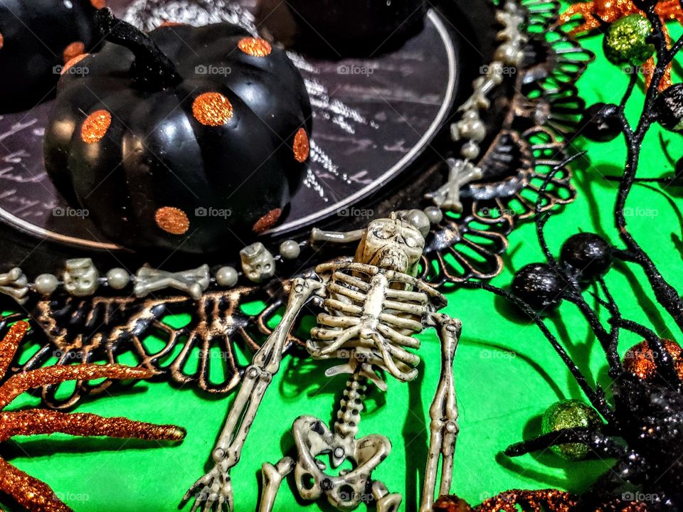 Halloween table decorations