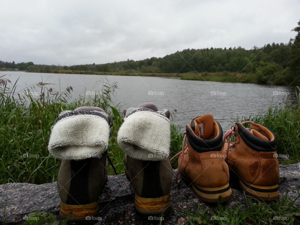 Not the best day for hiking but being outside in a little rain has never hurt anyone.